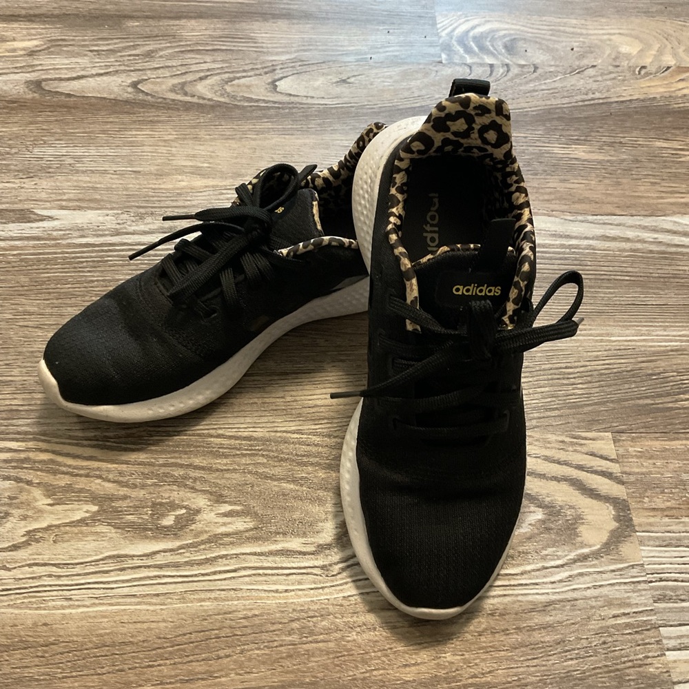 Adidas Black Cheetah Puremotion Cloudfoam Sneakers 7